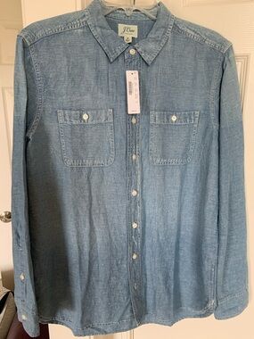 J Crew vintage denim shirt